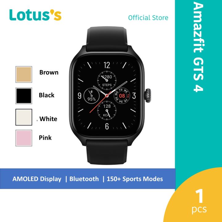 Amazfit GTS 4 Smart Watch Dual-Band GPS | Alexa Built-in