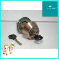 กุญแจลิ้นตาย 1 ด้าน SOLEX E5900 สีทองแดงรมดำSINGLE CYLINDER DEADBOLT SOLEX E5900 ANTIQUE COPPER **ขายดีที่สุด**