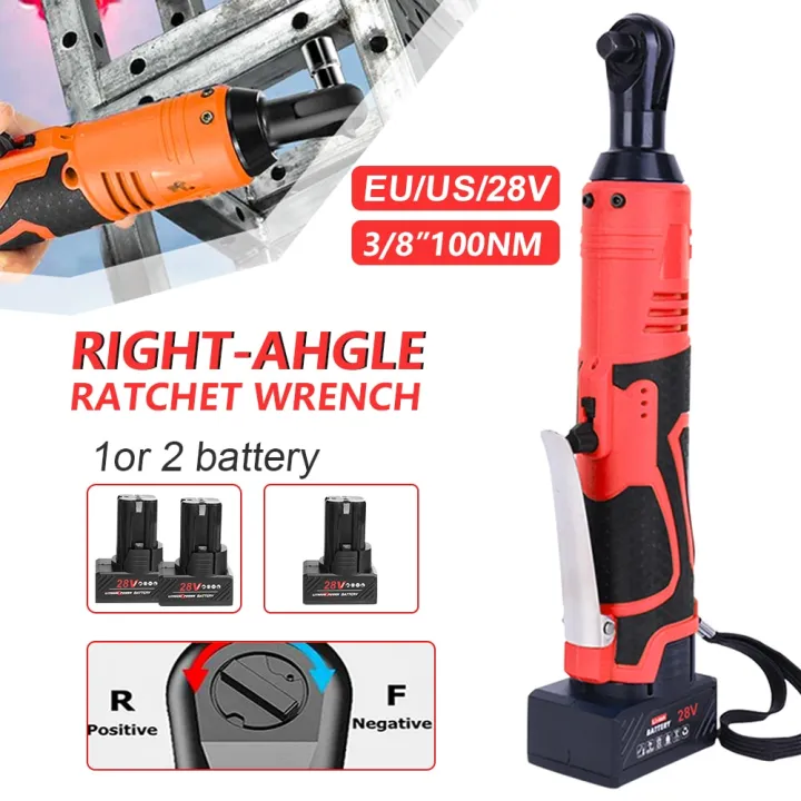 ZAZTLL 3/8" Cordless Ratchet Wrench Set,74Ft-lbs Extended