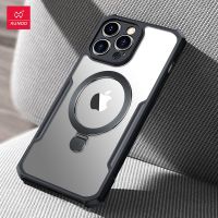 Xundd Case For iPhone 14 Pro Max For iPhone 12 13 Pro 14 Plus Magnetic Holder Case For Wireless Charging Airbag Shockproof Shell