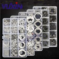 【CW】 175Pcs/150Pcs Set Black amp;304 Clamp GB893 Circlips A Hole Retaining