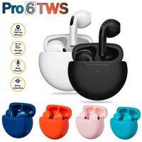 NEW TWS Air Pro 6 Bluetooth Headphones Fone Wireless Earphones in-Ear Earbuds Stereo Music Headsets For iPhone Xiaomi Samsung