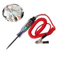 6V 12V 24V DC Car Truck Voltage Circuit Tester Digital Display Long Probe Pen Light Bulb Automobile Diagnostic Tools Auto Repair