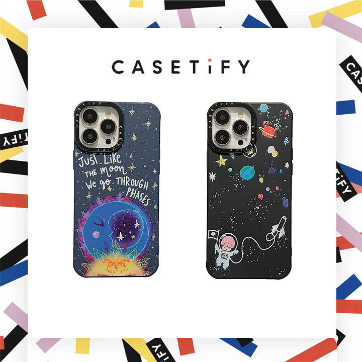Casetify Cute Cartoon Astronaut Planet Moon Silicone TPU Case Cover For Apple iPhone 7 8 Plus X XS XR 11 12 13 Pro Max Casing Casetify Cute Cartoon Astronaut Planet Moon Silicone TPU Case Cover For Apple iPhone 7 8 Plus X XS XR 11 12 13 Pro Max Casing
