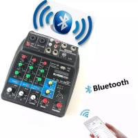 มิกเซอร์ MIXER 4-channel MP3 USB SD มีBluetooth รุ่น LX4