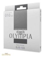 Olympia  สายแบนโจ 4 สาย รุ่น BJS-188 (Banjo Strings, .010 - .032) ** Made in Italy **