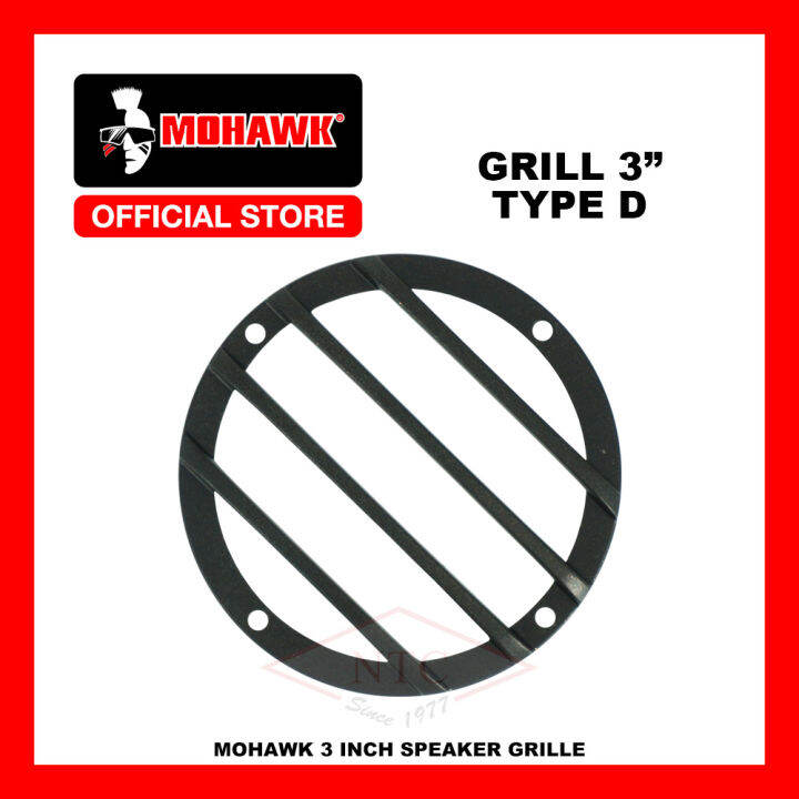 MOHAWK Car Audio Accessories 3 inch Grille TYPE D Lazada