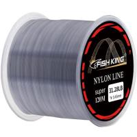 FISHKING 120m Nylon Fishing Line Japan Super Strong Multifilament Fishing Line 4.13 34.32LB Sea DAIWA Line Fishing Goods gray