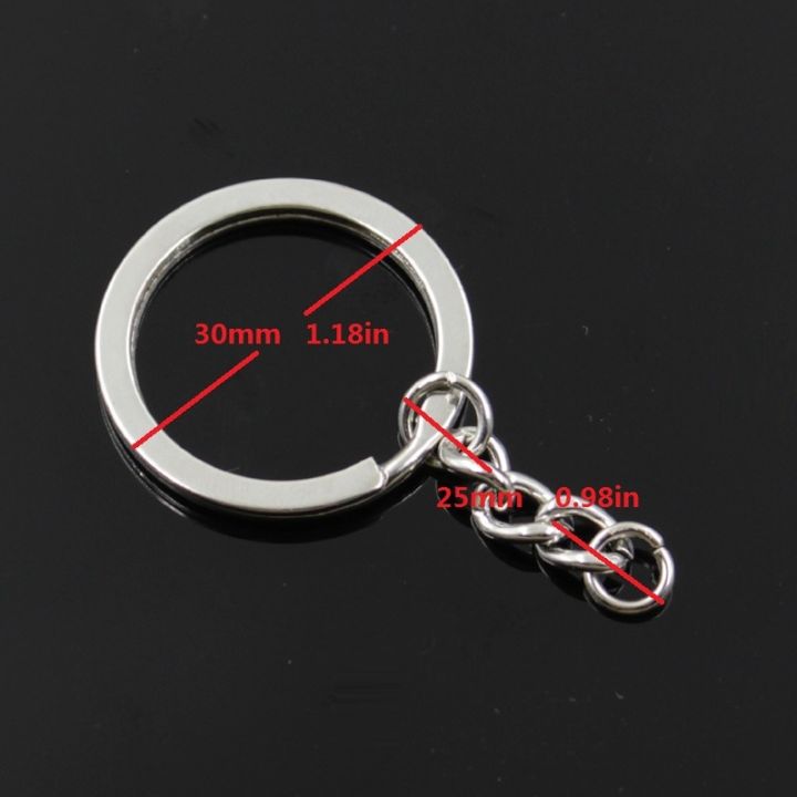 new-fashion-men-30mm-keychain-diy-metal-holder-chain-vintage-motorcycle-motorcross-25x25mm-silver-color-pendant-gift-key-chains