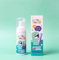 [ ส่งฟรี พร้อมส่ง ] ยาสีฟันออแกนิคแบบโฟมสำหรับเด็ก Little Smile กลิ่นสตอเบอรี่ ยาสีฟันเด็ก ขนาด 50 ml