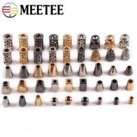 100Pcs Metal Bells Buckle Tighten Adjust Fixed Cords Lock Stopper DIY Pants Non-slip Jacket Cord End Buckles Decoration Button Haberdashery