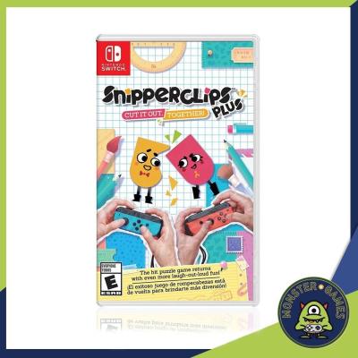 Snipper Clips Plus Nintendo Switch game แผ่นแท้มือ1!!!!! (Snipper Clip Switch)(Snipperclips Switch)(Snipperclip Switch)