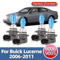 หลอดไฟหน้ารถที่ทรงพลัง6000K 12V 55W ไฟหน้าฮาโลเจนสำหรับ Buick Lucerne 2006 2007 2008 2009 2010 2011