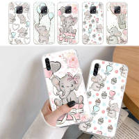 โปร่งใส อ่อนนุ่ม ปก หรับ OPPO Reno 2F 4F 5 2Z 4 5Z 8T Reno 6 6Z 8 5F F9 2 F7 Pro Lite Protective เคสโทรศัพท์ K-66 Elephant and Balloon