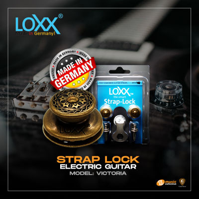 ตัวล็อคสายสะพาย  LOXX STRAP LOCK-VIKTORIA-ANTIQUE BRASS #45223.25000