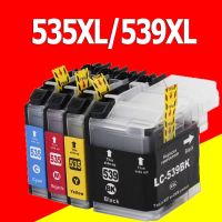 Vo หมึกสี -- Brother LC 535XL LC 539XLตลับหมึก LC535XL LC539XL หมึก ตลับหมึกที่รองรับสำหรับ Brother DCP-J100 / J105 / MFC-J200 #ตลับสี  #หมึกปริ้นเตอร์  #หมึกสีเครื่องปริ้น