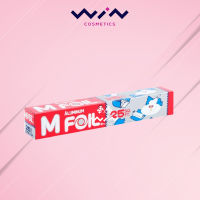 M Foil เอ็มฟอยล์ อลูมิเนียมฟอยล์ 12 นิ้ว x 25 ฟุต มีแท่นตัดในตัว ห่ออาหารได้  สามารถใช้งานได้หลายประเภท