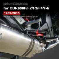 แผ่นเลื่อนอลูมิเนียมท่อไอเสียรถมอเตอร์ไซค์ CBR 600อุปกรณ์ F3สำหรับฮอนด้า CBR600 F F2 F4 F4i CBR600F2 CBR600F3ฝาครอบ1987-2013