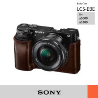 เคสหนัง SONY LCS-EBE สำหรับ SONY A6300, A6000 Body Case สีดำ (สินค้าSONYแท้)