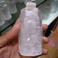 หอคอยปราสาทตึกระฟ้ายิปซัมขาว SELENITE 10ซม. จุดคริสตัลยิปซั่ม