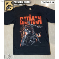 Batman PG-59 New Black Summer Wood Premium T-shirt fashion versatile t-shirt