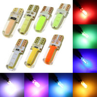 10PCS W5W Led T10 168 192 Car Light COB Auto Automobiles License Plate Lamp Dome Read DRL Bulb Style 12V Accessories