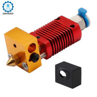 Hotend CR10S J-Head MK8 Extruder สำหรับ Ender 3 S CR10ฮีทซิงค์อลูมิเนียมบล็อก MK8หัวฉีดซิลิโคนถุงเท้า CR10ชิ้นส่วนเครื่องพิมพ์