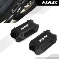 รถจักรยานยนต์บล๊อกป้องกันกันชนตกแต่ง NMAX155 NMAX สำหรับยามาฮ่า NMAX125 NMAX 125 2015-2017 2016ป้องกันบาร์เครื่องยนต์ขัดข้อง