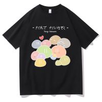 Anime Clannad Oversized Tshirt Fashion Manga Dango Daikazoku T-shirt Cartoon Manga Men Harajuku Casual Tee Short Sleeve XS-4XL-5XL-6XL