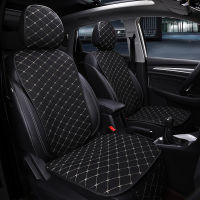 Universal Size Linen Fabric Car Seat Cover Four Seasons Front Flax Seat Cushion Breathable Protector Mat Pad Auto accessories