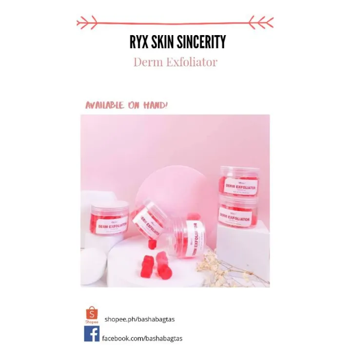 RYX SKINSINCERITY DERM EXFOLIATOR Lazada PH
