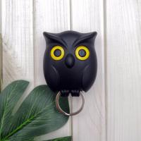 1PCS Creative Home Decor Cartoon Animal Bunny Bear Owl Cartoon Magnetic Wall Mount Key Holder Durable Wall Hook Hanger Organizer Picture Hangers Hooks