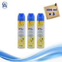 Pro Choice Air Freshener Spray Lemon Scent 300 ml x 3+1 pcs. โปรช้อยส์ สเปรย์ปรับอากาศ กลิ่นเลมอน 300 มล. x 3+1 กระป๋อง