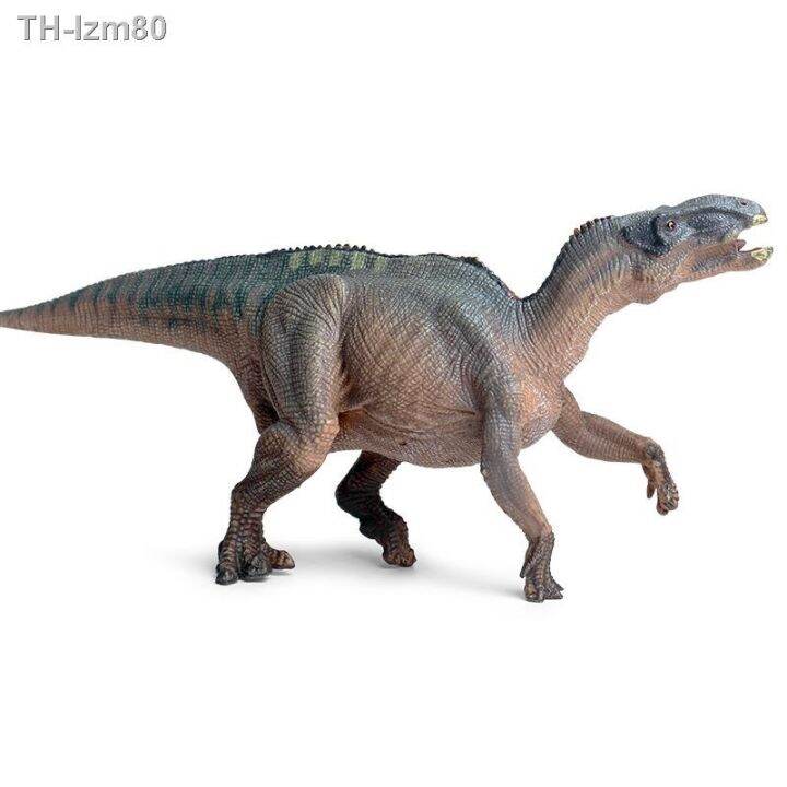 ของขวัญ-ของเล่นไดโนเสาร์-jurassic-จำลอง-solid-ไดโนเสาร์-iguanodon-tyrannosaurus-rex-static-สัตว์พลาสติกเครื่องประดับ