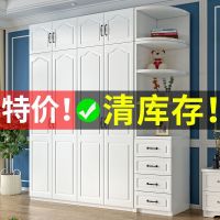 [COD] European-style wardrobe modern minimalist solid assembly rental room economical combination locker home bedroom