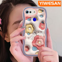 YIWESAN เคสเคสสำหรับ Honor V30 V20โปร3D การ์ตูนลายดอกไม้น่ารักแฟชั่นสีสันสดใสขอบเคสโทรศัพท์แบบใสนิ่มเคสโปร่งใสเคสซิลิโคนกันกระแทก