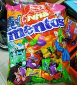 Kẹo Mentos hương trái cây hỗn hợp NEW gói 1kg