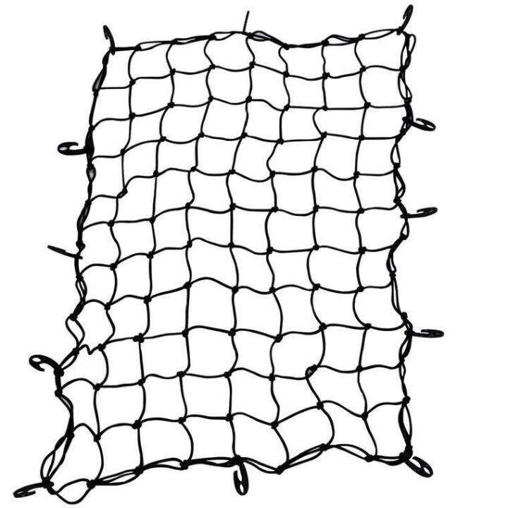 ตาข่ายเก็บของท้ายรถ-ตาข่ายเก็บของติดหลังเบาะรถ-อุปกรณ์เสริมสำหรับรถยนต์-ขนาด-120-80cm-ครอบคลุมชั้นวางกระเป๋า