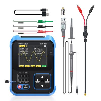 FNIRSI DSO-TC3 Digital Oscilloscope Transistor Tester LCR Meter 3 in 1 Multifunction Electronic Component Tester