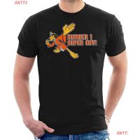 เสื้อยืดกีฬา Hong Kong Phooey Number One Super Guy Mens T-Shirt Sports T-shirt  QZFK