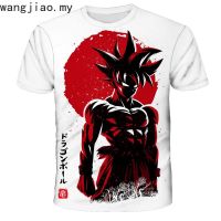 ใหม่แฟชั่น Anime Dragon-Ball เสื้อยืด Super goku vegeta T เสื้อผู้ชายญี่ปุ่นเสื้อผ้า Tops Tees