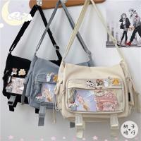 【CC】 Crossbody School JK itabag Transparent Book Teenage Messenger ita bag