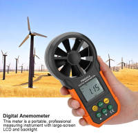 PEAKMETER PM6252A เครื่องวัดความเร็วลมดิจิตอล Air Volume Measuring Anemometer