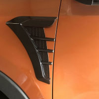 2Pcs รถจัดแต่งทรงผมด้านข้าง Fender Air Vent Trim ครอบคลุม Shark Gills สติกเกอร์ตกแต่งทนทานสวยงาม Decor รถด้านข้าง Vent สติกเกอร์