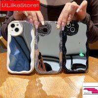 ปลอกสำหรับ Samsung A34 A14 A04 A54 A02s A04s A04E A24 A03 A52 A50s A52s A30s A03s เคส TPU A12 A22 A51 A23 A13กระจกมินิมอลลิสต์พื้นผิวคลื่นเคสโทรศัพท์ปิดขอบกล้องนุ่มป้องกัน