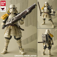 Model โมเดล ของแท้ 100% Bandai Tamashii Nations จากหนังดัง Star Wars Samurai Teppo Ashigaru Sandtrooper Movie Realization สตาร์ วอร์ส ซามูไร ทรูปเปอร์ Ver Original from Japan Figma ฟิกม่า Anime ขยับแขน-ขาได้ ของขวัญ อนิเมะ การ์ตูน มังงะ Figure ฟิกเกอร์