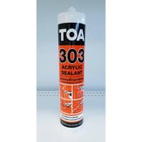 กาวอะคริลิก อะคิลิก TOA Acrylic sealant 303 เรดฟ๊อก แด็ป ยาแนวกระเบื้อง TOA ทีโอเอ แด๊ป อะคริลิค กาวยาแนว กาวซิลิโคน แดป