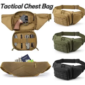 Ready Stock Cod】Yitak Tactical Belly G-un Holster Belt Concealed Carry Waist  Band Pis-tol Holder Magazine Bag Military Army Invisible Waistband Holster