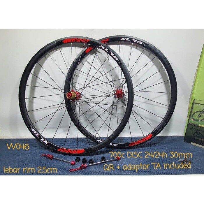 wheelset xlr8 700c