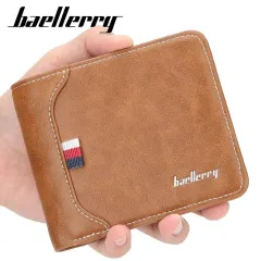 Buy Top 2017 Vintage Men Leather Brand Luxury Wallet Short Slim Male Purses  Money Clip Credit Card Dollar Price Portomonee Carteria at